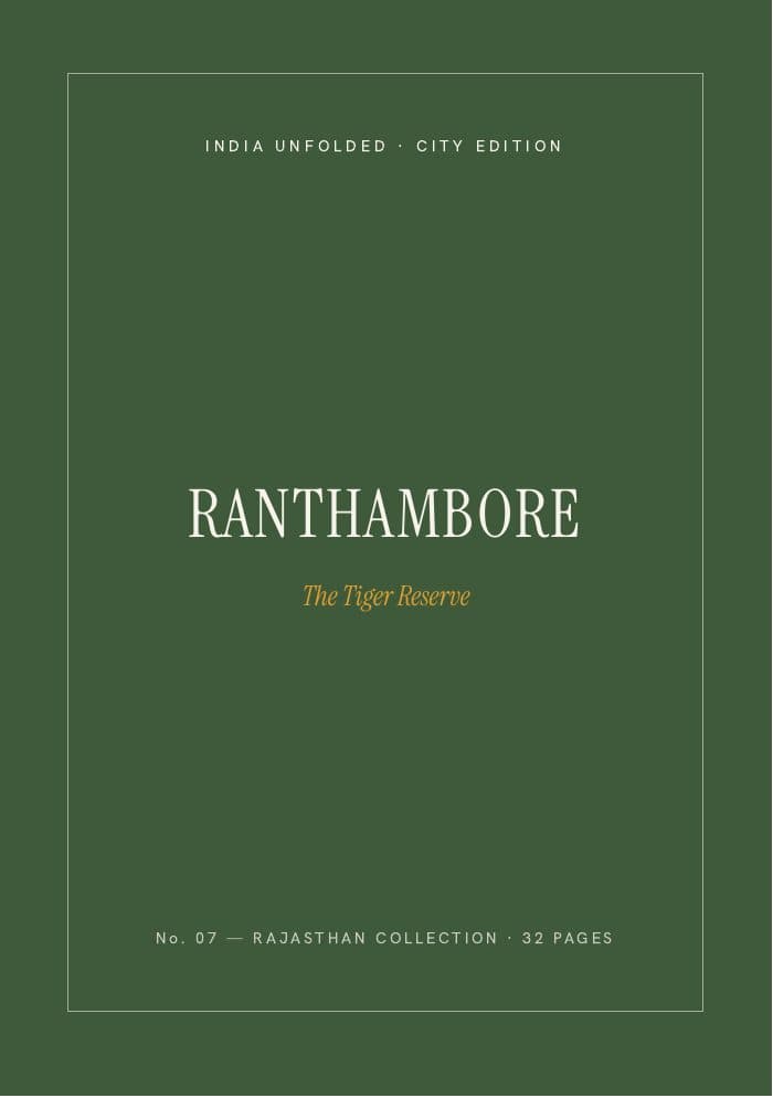 The cover of The Ranthambore Guide