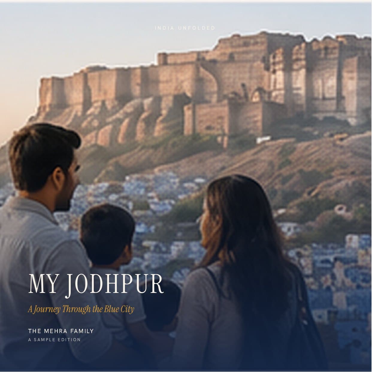 Page 1 of the sample My Jodhpur book — Cover
