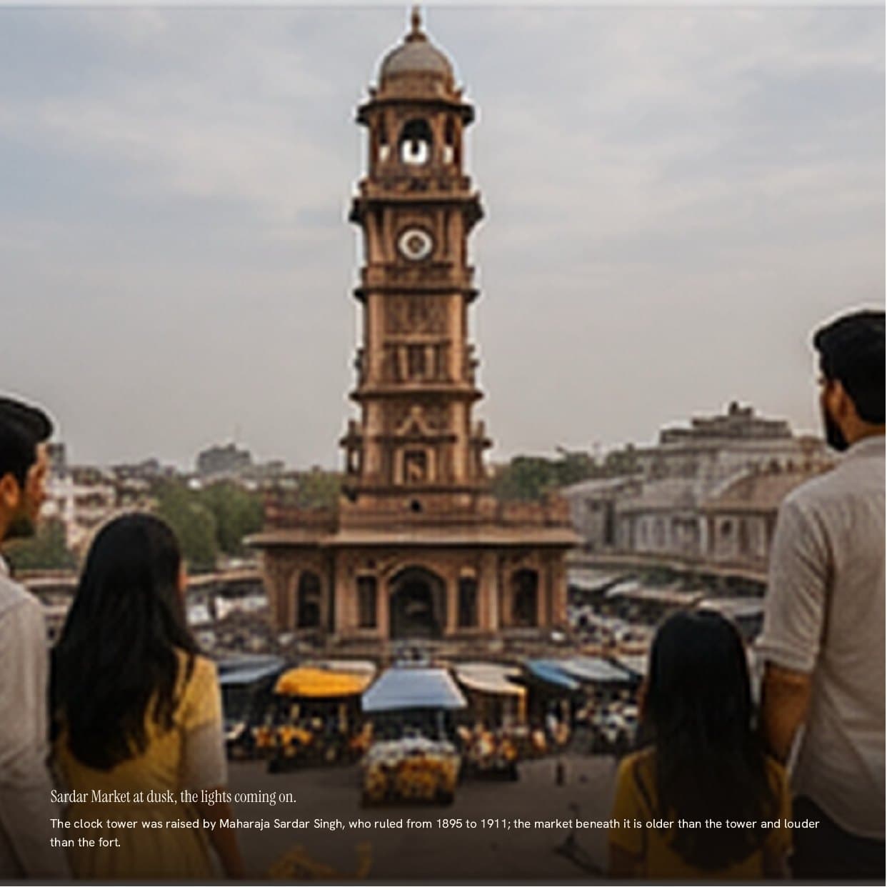Page 14 of the sample My Jodhpur book — The heart of Jodhpur