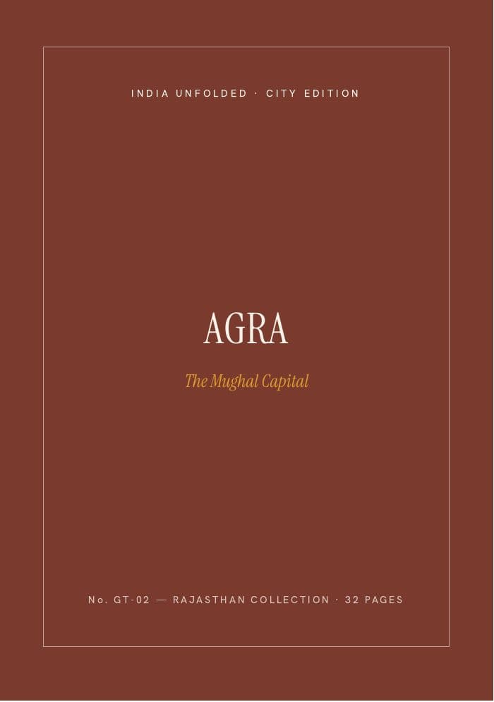 The cover of The Agra Guide