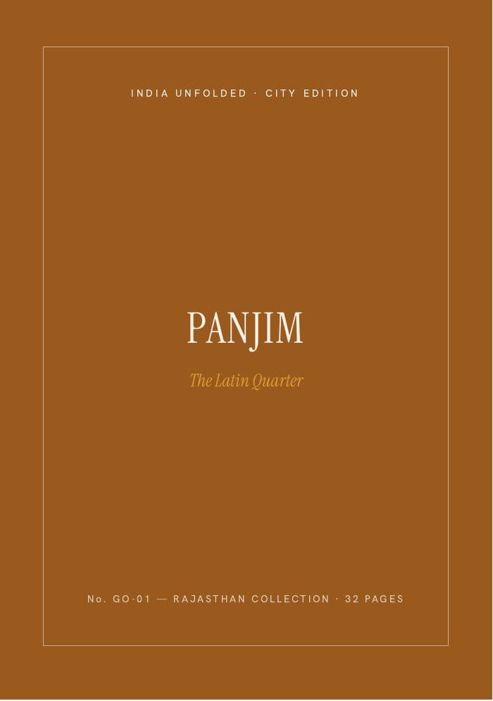 The cover of The Panjim Guide